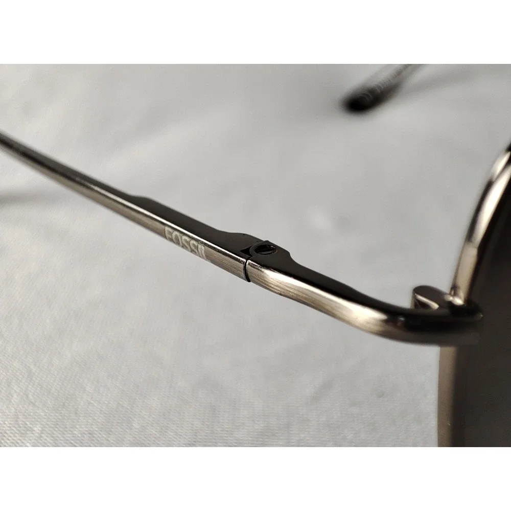 Fossil Tatiana MS3905 710 Gunmetal Oversized Square Sunglasses 60-16-132